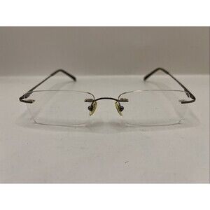 Trends Eyeglasses 8842 C2 Gunmetal Rimless Designer Frames Only Grey 51-17-135